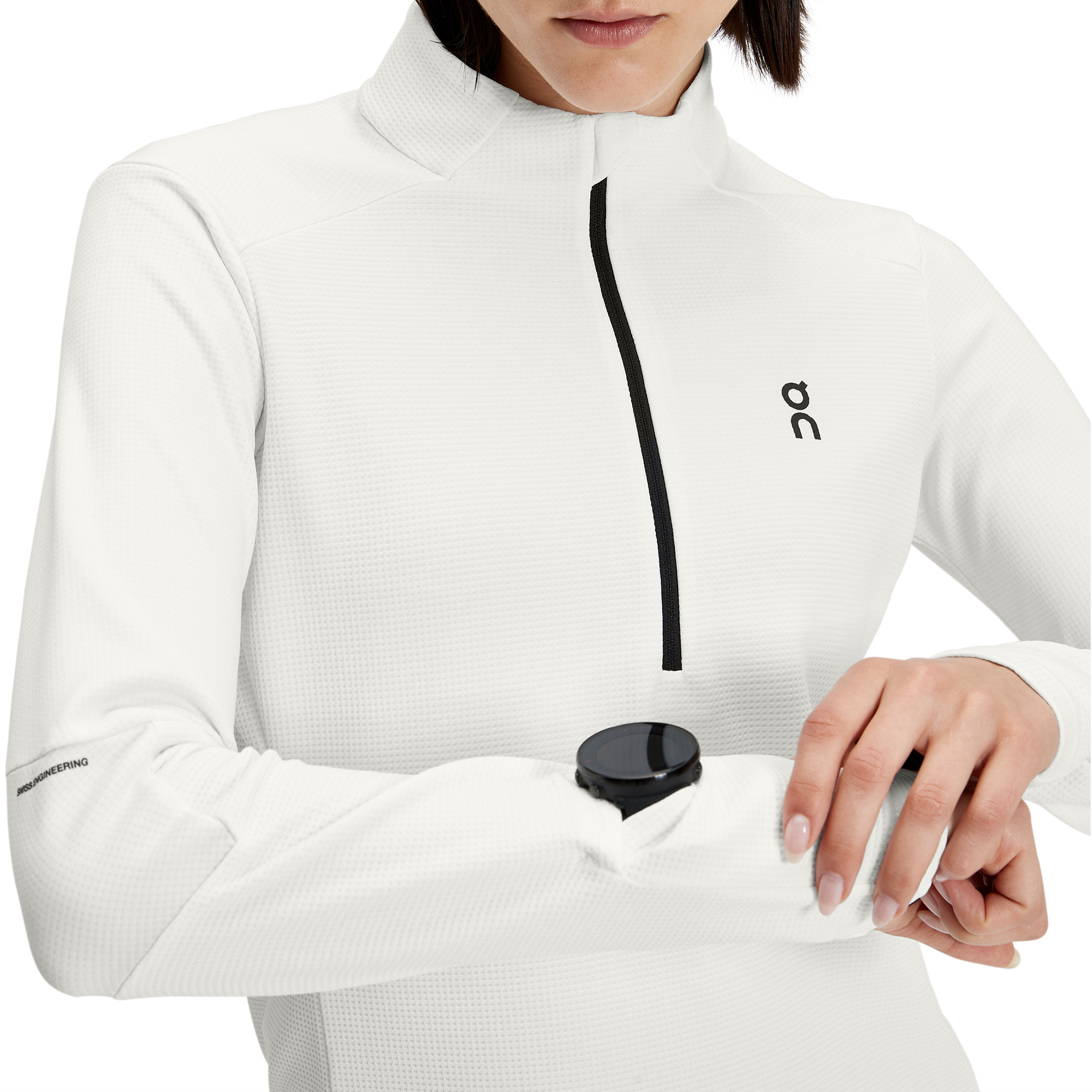 Climate Shirt Dame Undyed-White