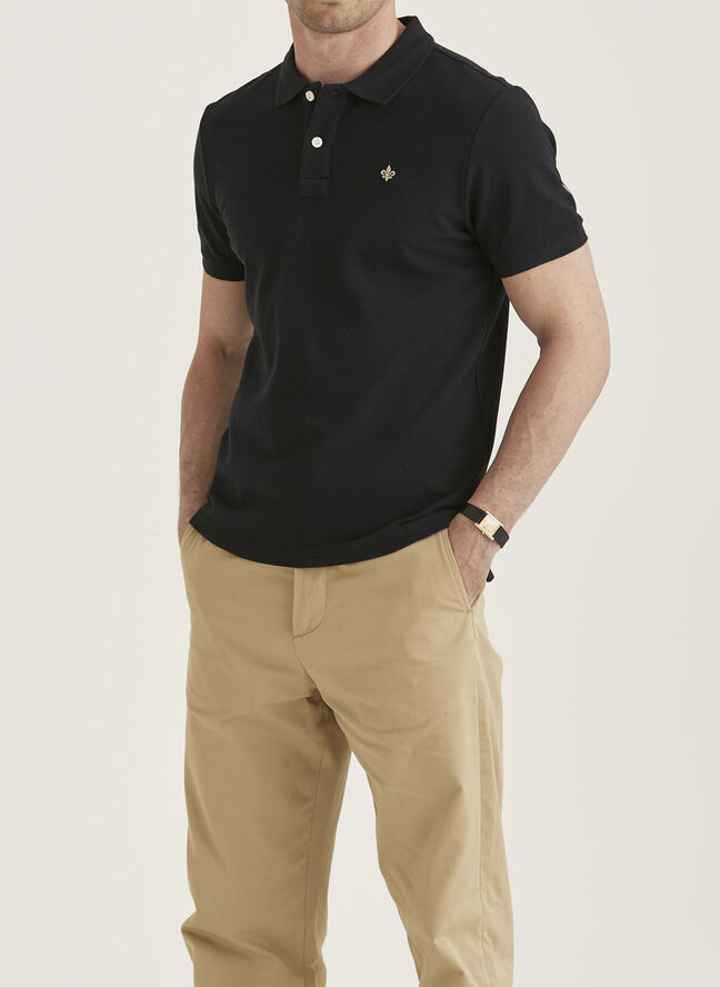 Morris Stockholm New Piqué Black
