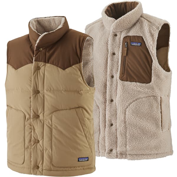 Veste PATAGONIA M'S REVERSIBLE BIVY DOWN VEST CLASSIC TAN