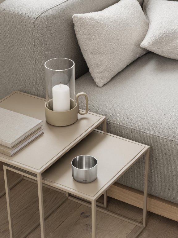 Blomus Boucle kussenhoes 40x60 tan