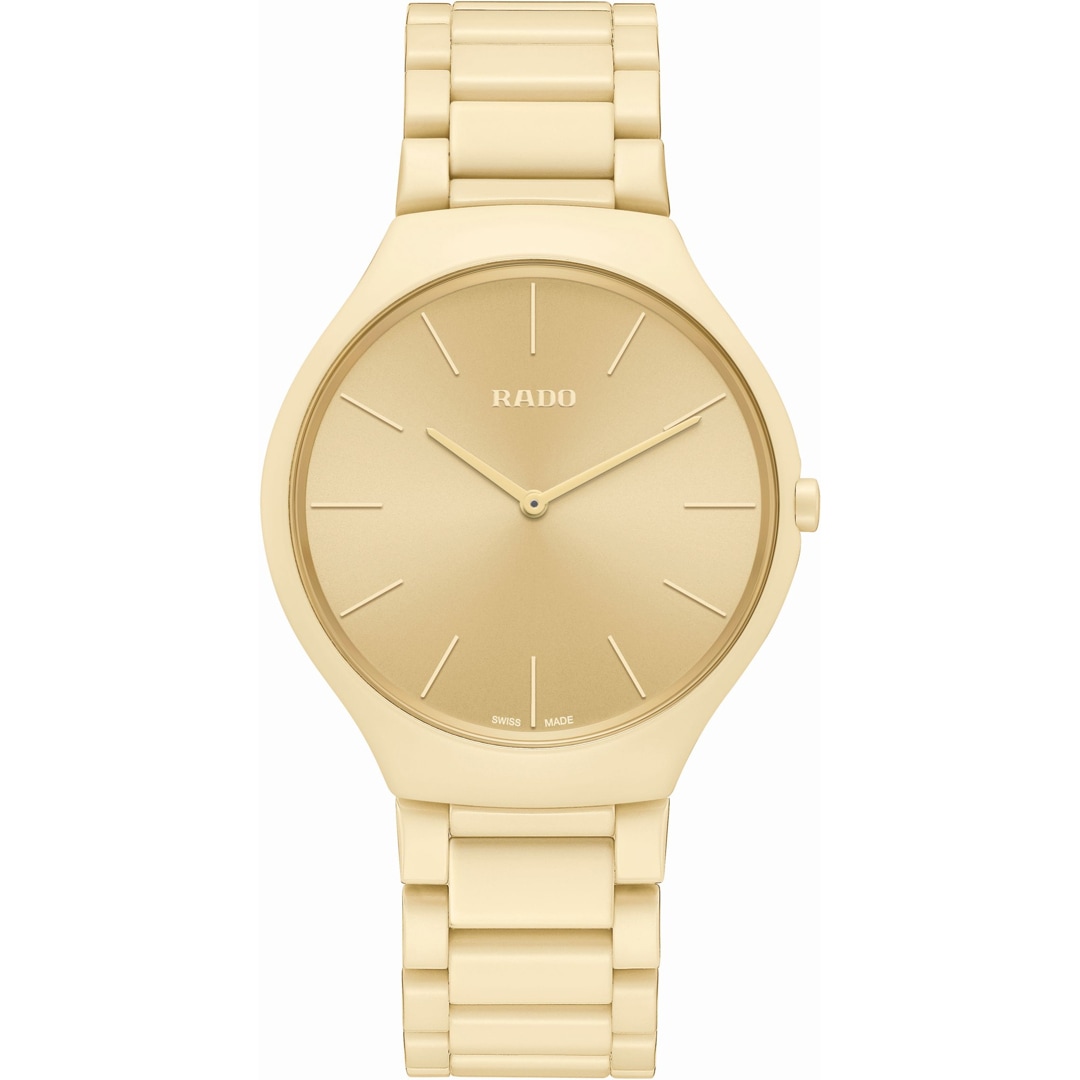 Rado True Thinline Le Corbusier Cream White 32001 Limited Edition