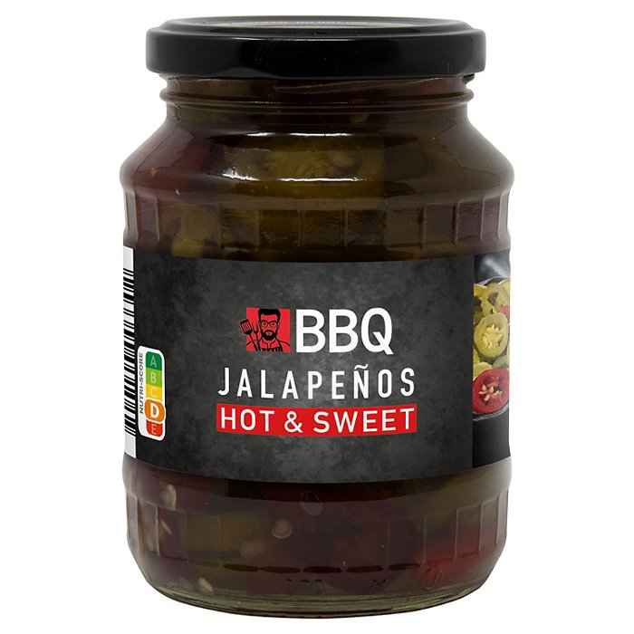 BBQ Jalapenos 175 g, Hot & Sweet