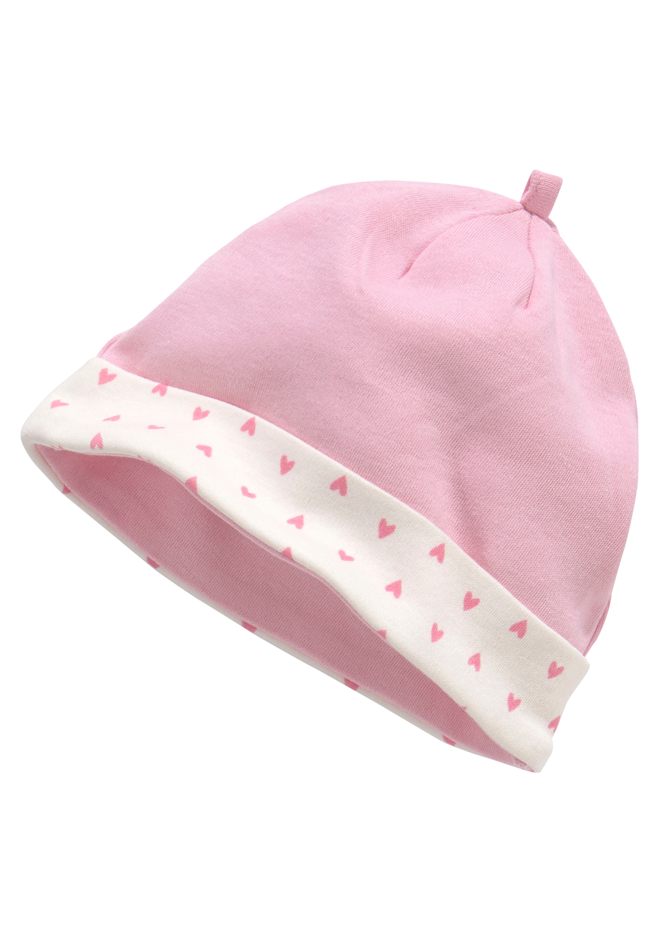 KIDSWORLD Strampler, Jäckchen & Mütze »3tlg Baby-Set, für kleine Mädchen«, 3 Stk. aus Bio-Baumwolle