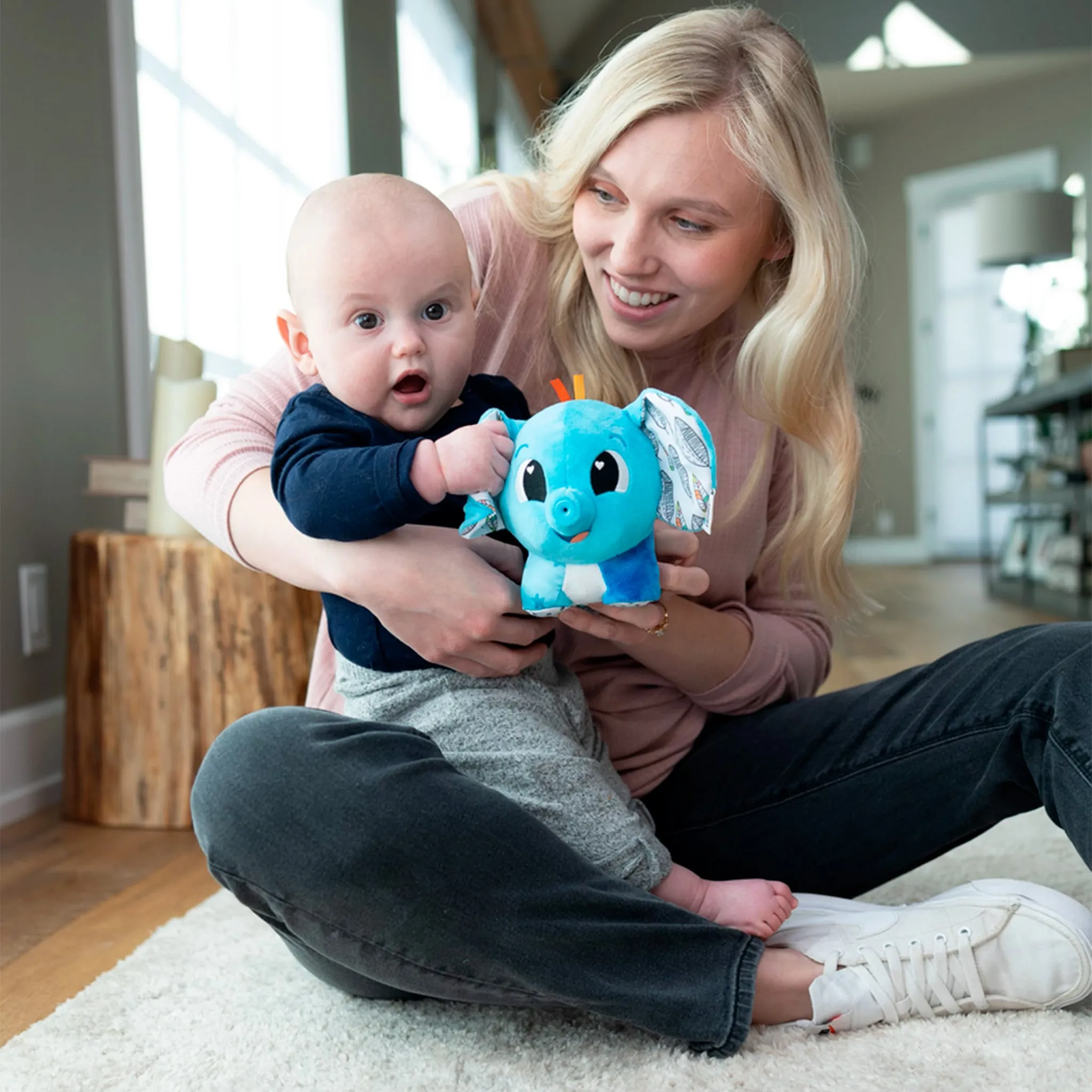Lamaze Jouet d'Éveil Éléphant Puffaboo™