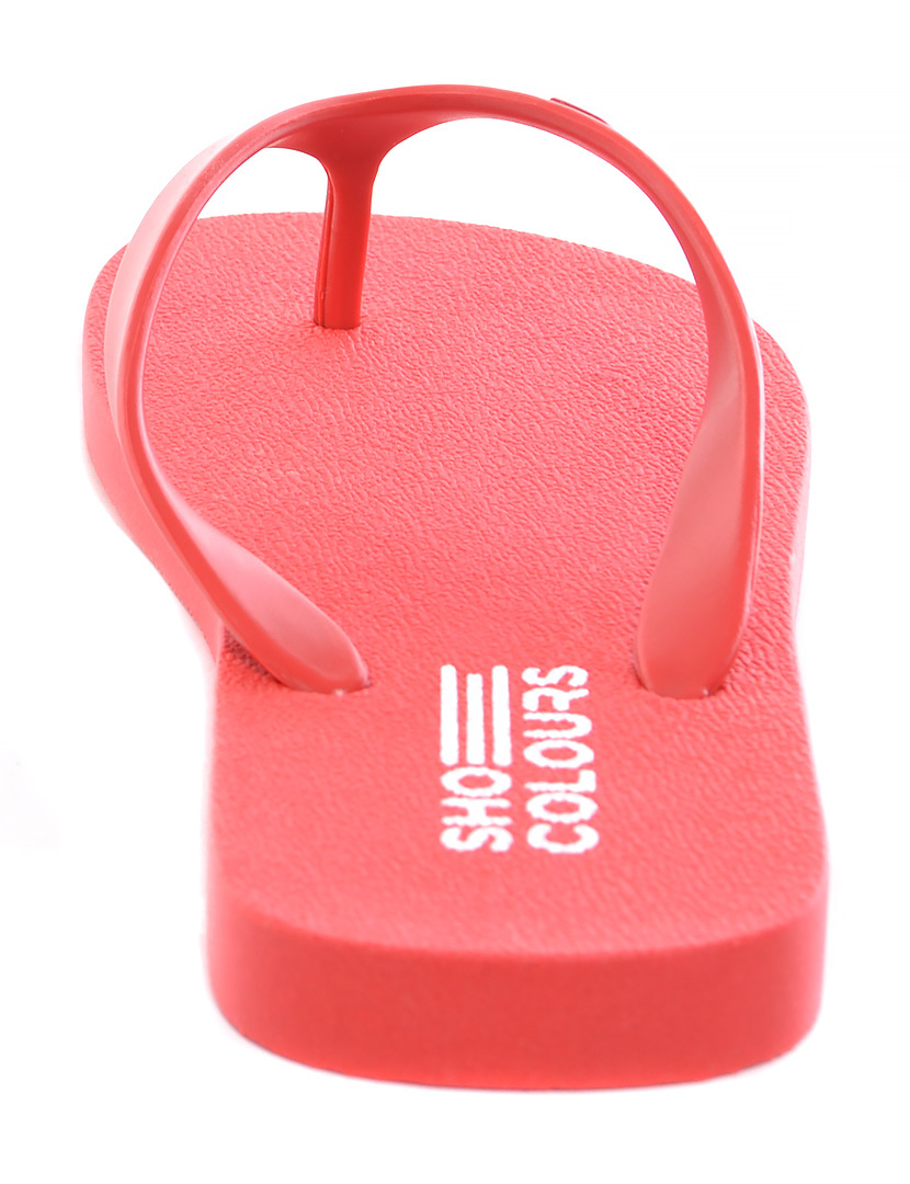 ShoeColours Slippers Red