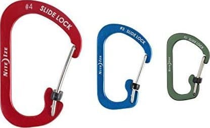 NiteIze Nite Ize Slide Lock Karabinkrok 2,3,4 ALU