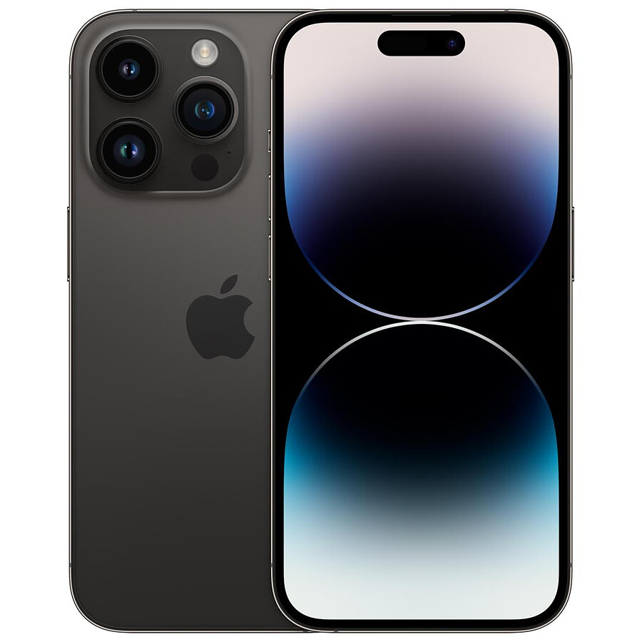 Apple iPhone 14 Pro (Noir Sidéral) - 128 Go · Reconditionné
