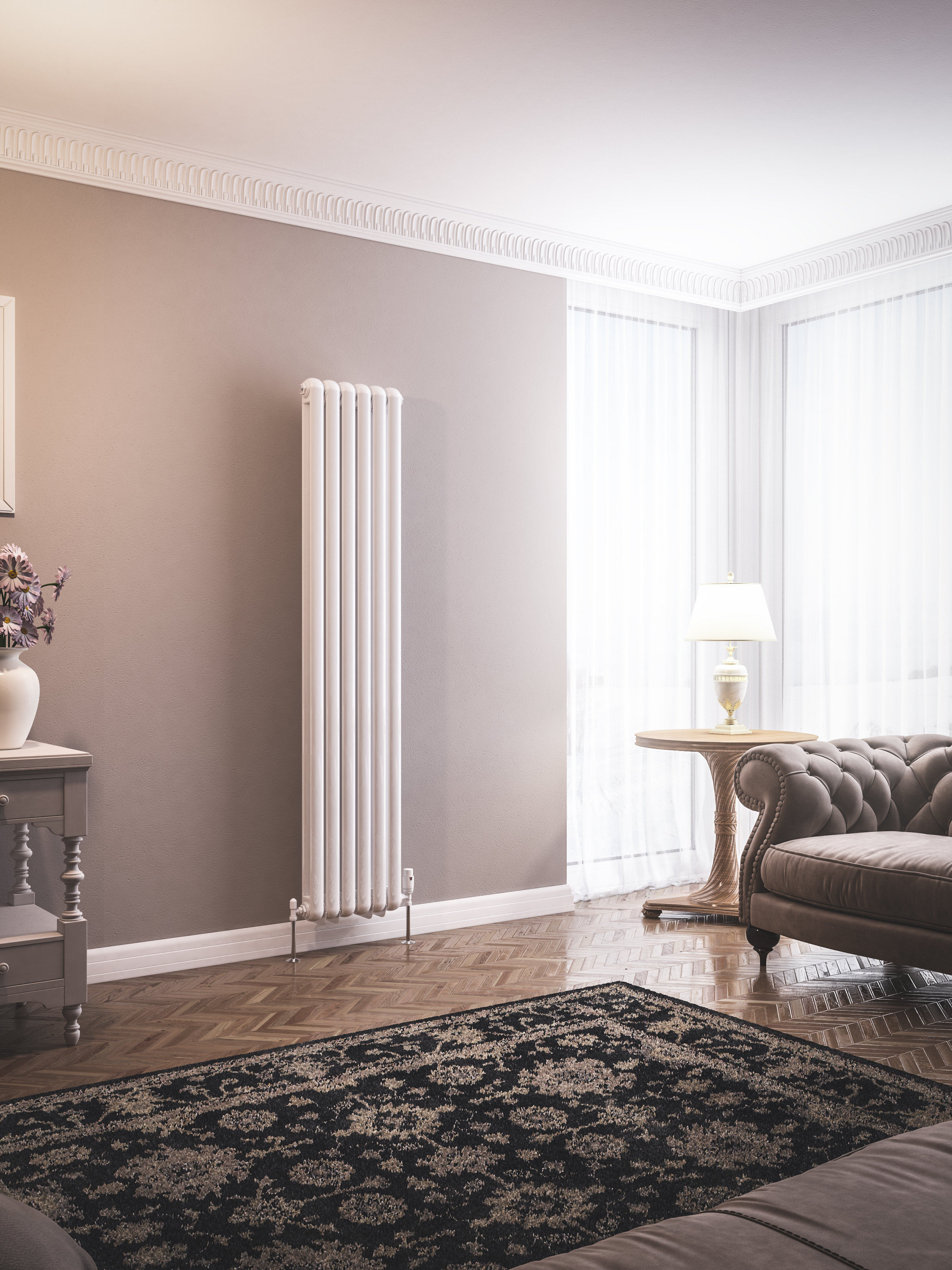 Eastbrook Rubano radiator 180 x 38cm 1658 watt wit