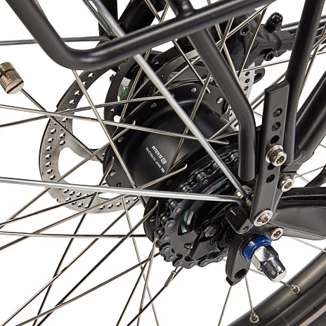 SCO E-Cargo center elcykel 5 gear 15AH 2025 - sort
