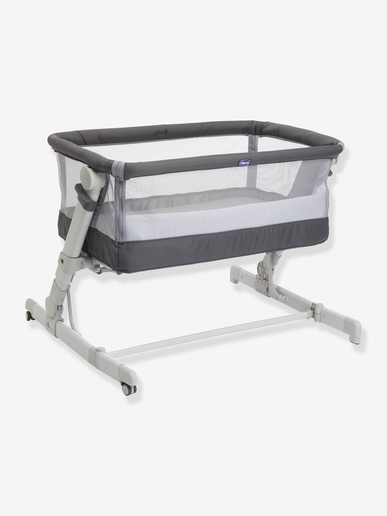 Berço portátil Chicco Next2me para dormir junto à cama, cinza escuro