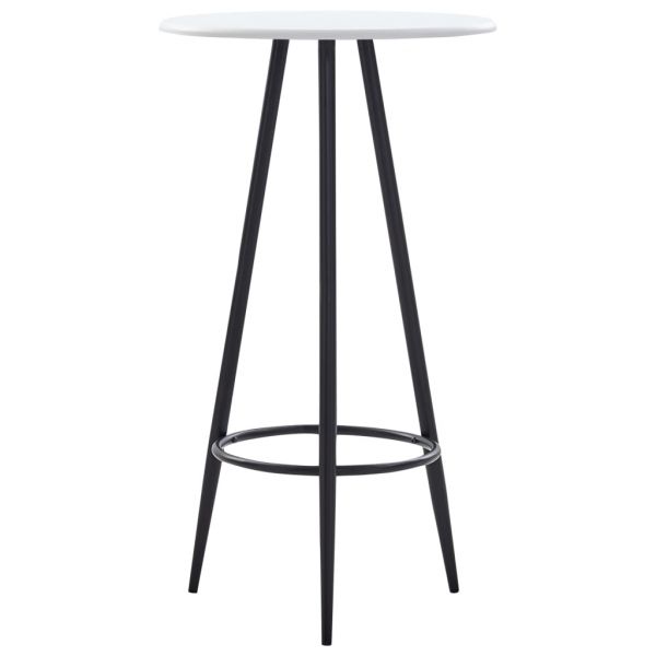 Mesa de Bar 60x107,5 cm MDF Branco - 281544