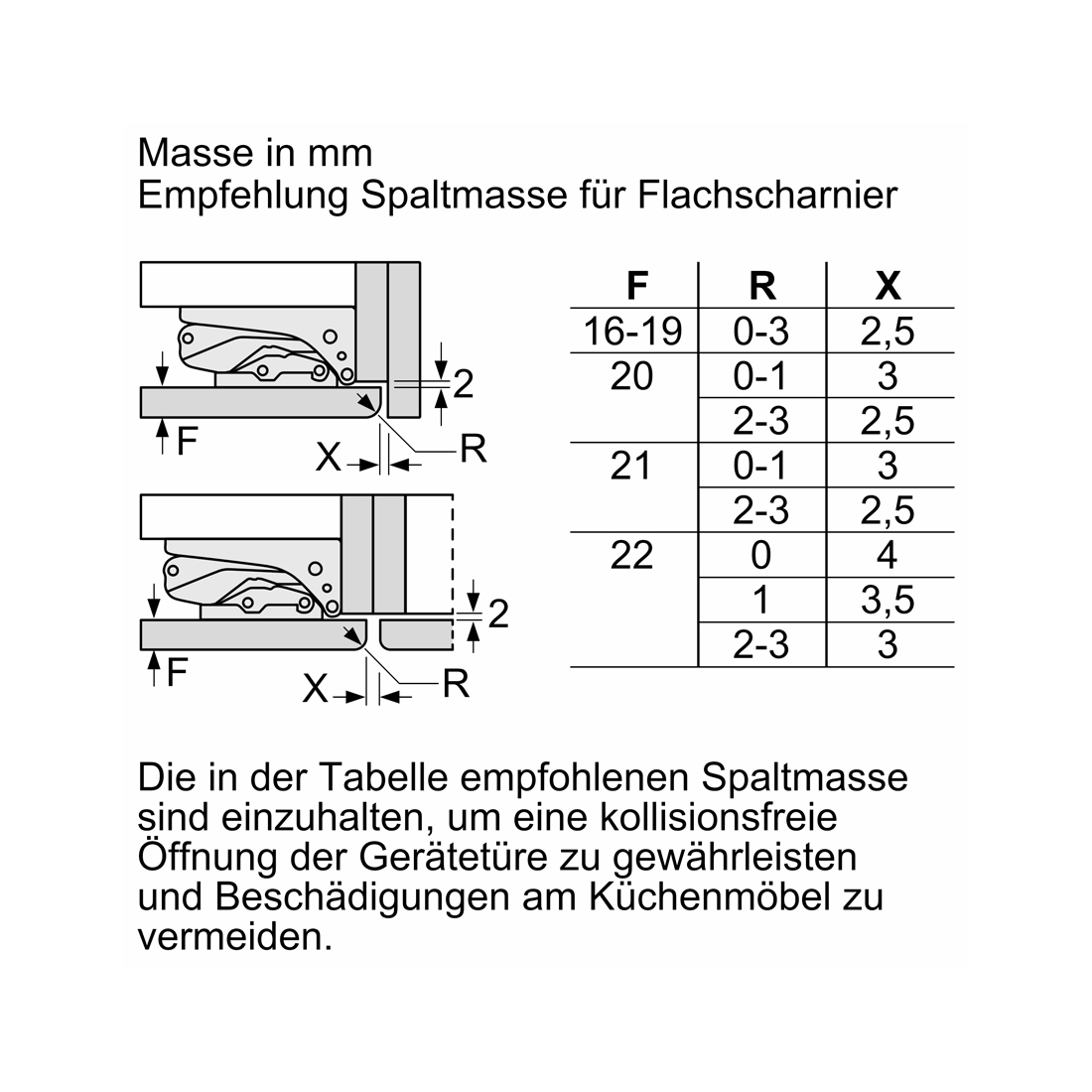 Siemens KI42LADD1H Einbau-Kühlschrank 187 Liter