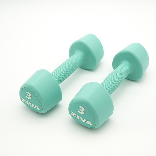 halteres Ziva Chic Studio turquesa de 6 kg
