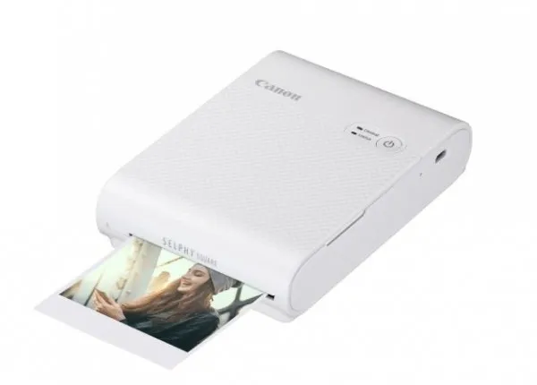 Canon SELPHY Square QX10 - Printer - farve - farvesublimering - 72 x 85 mm op til 0.7 min./side (farve) - Wi-Fi - hvid