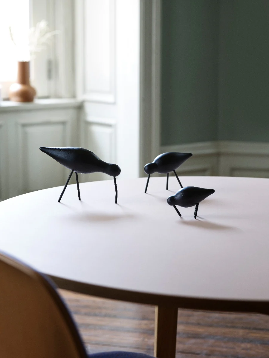 Normann Copenhagen  Shorebird, medium  - sort