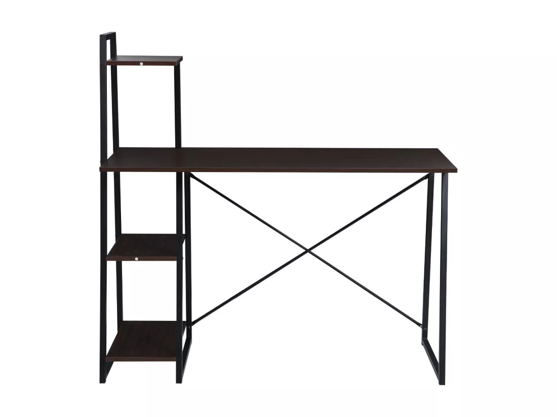 Bureau Étagère Pieds en métal