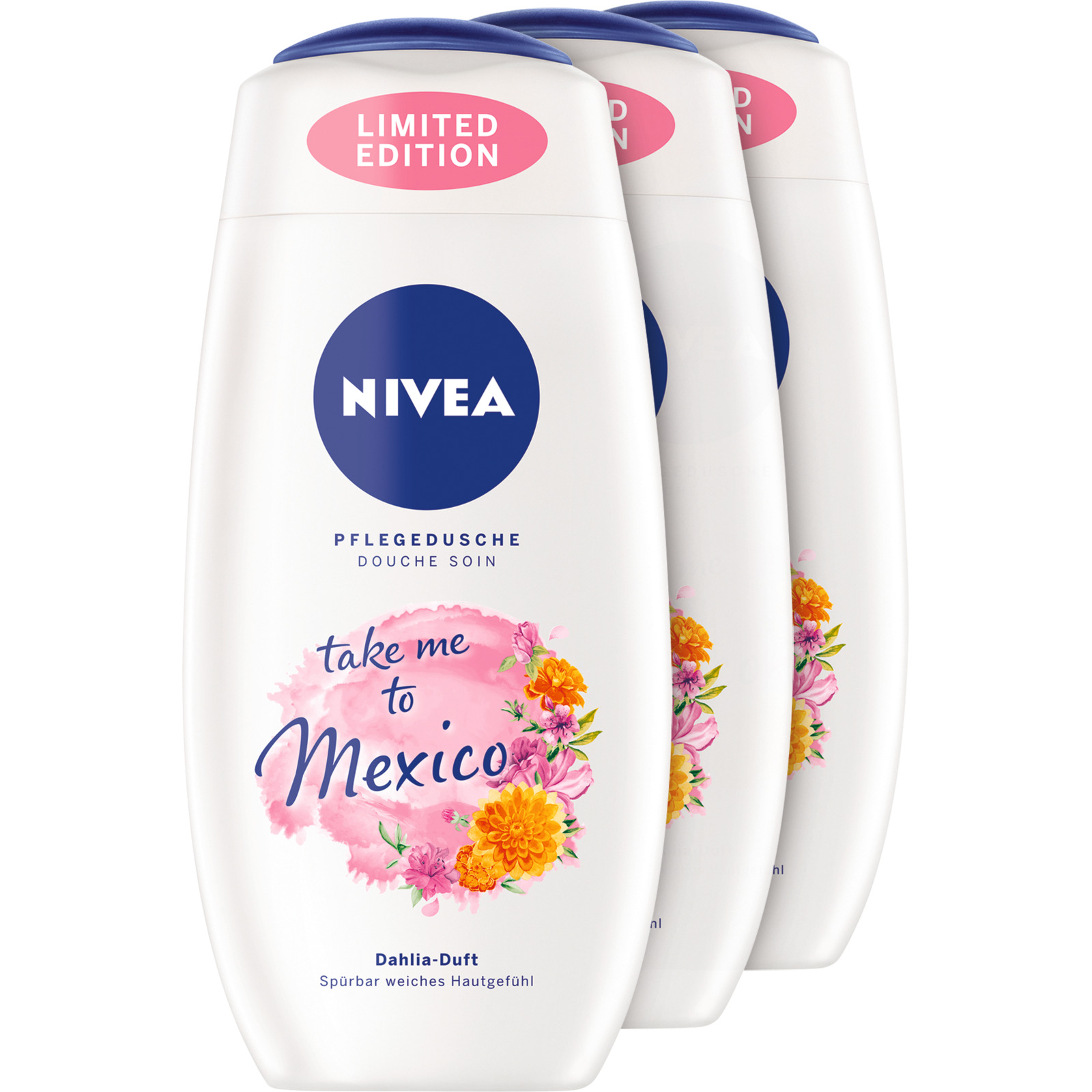 Nivea Pflegedusche Take Me To Mexico 3 x 250 ml