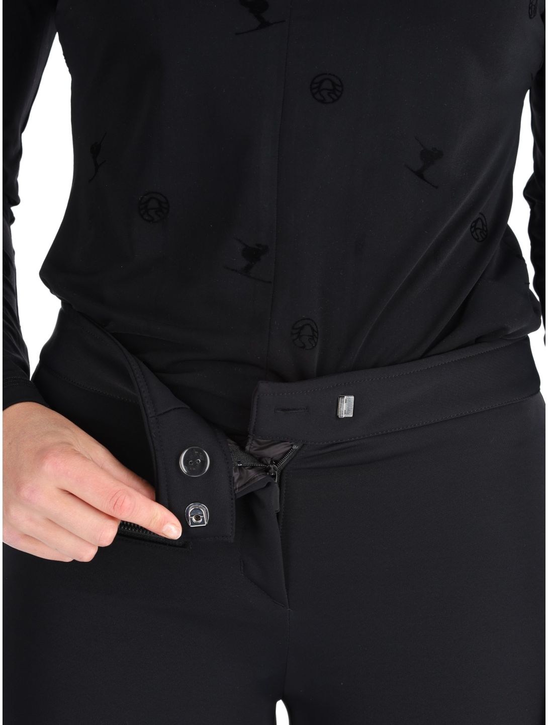 Snowy softshell skibroek dames