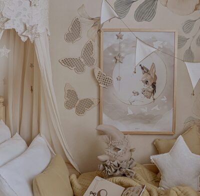 lis wycina Butterflies Veggdekorasjon