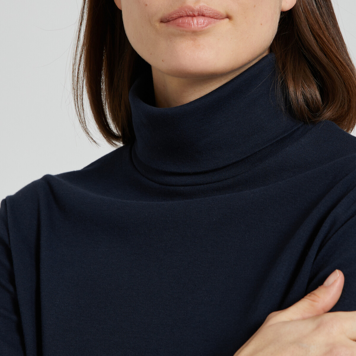 PETIT BATEAU<br>T-shirt icónica com gola alta
