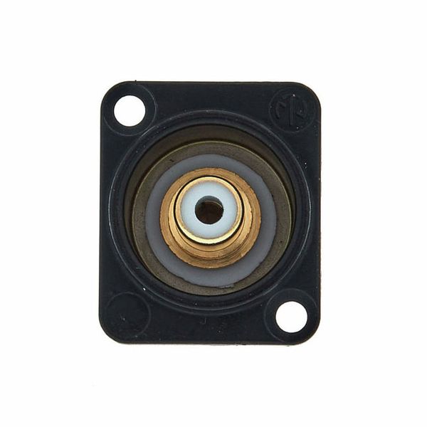 Neutrik NF2 D-B-9 Cinch-Einbaubuchse weiß