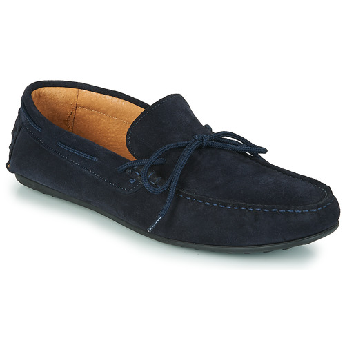 Selected - SERGIO DRIVE SUEDE - Marine