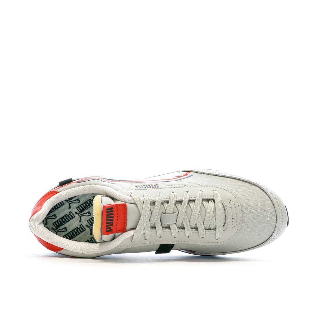 Puma Baskets Gris/Noir/Rouge Homme Puma Future Rider Twofold