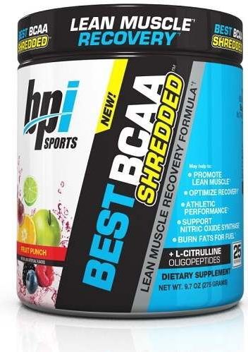 BPI Sports - Best BCAA Shredded - Sportvoeding - Fruit Punch - 25 servings