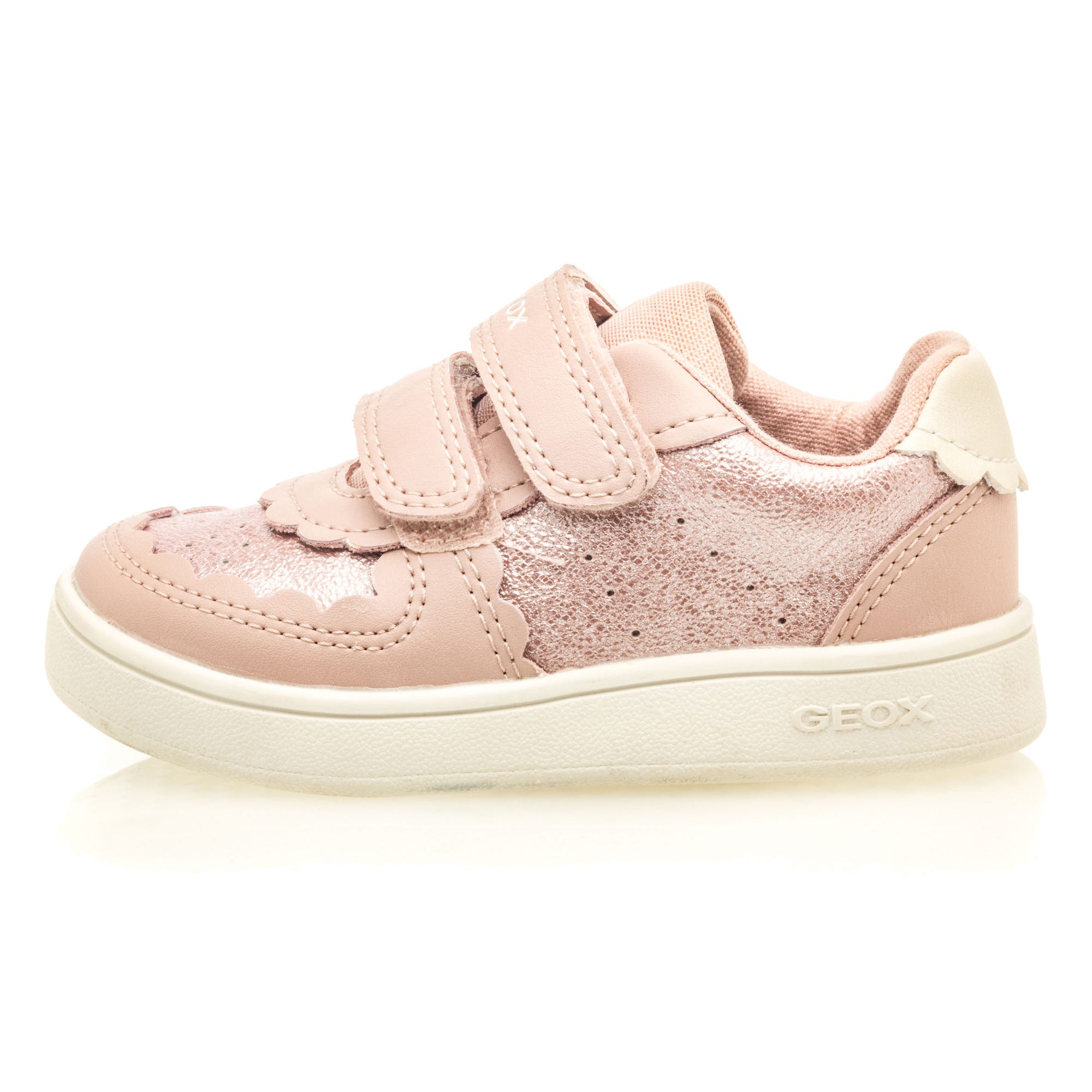 Baskets basses Bébé fille rose