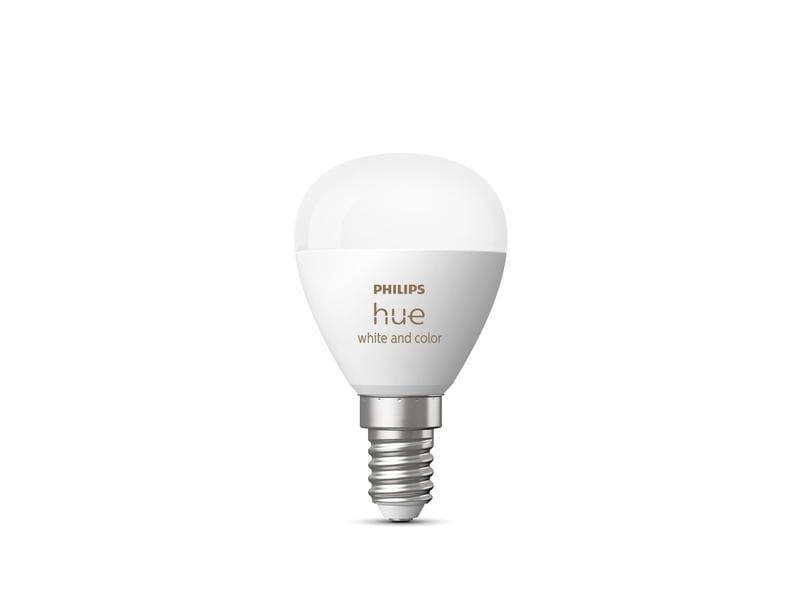 Philips Hue White & Color Ambiance E14 Luster Tropfenform 4 Smartes Hue E14-Leuchtmittel