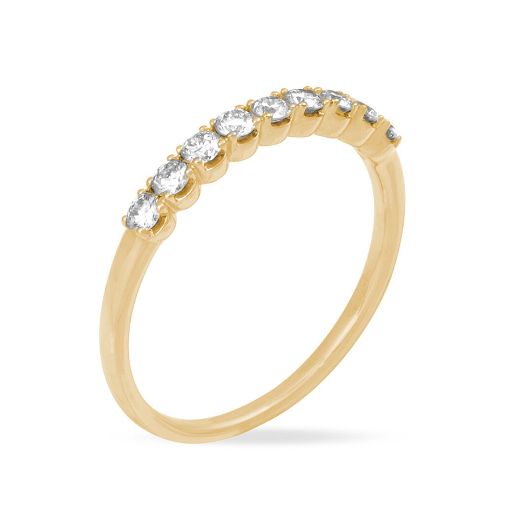 Alliance Eloise Or Jaune Diamant