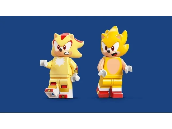 LEGO Sonic 77003 Super Shadow mod Biolizard