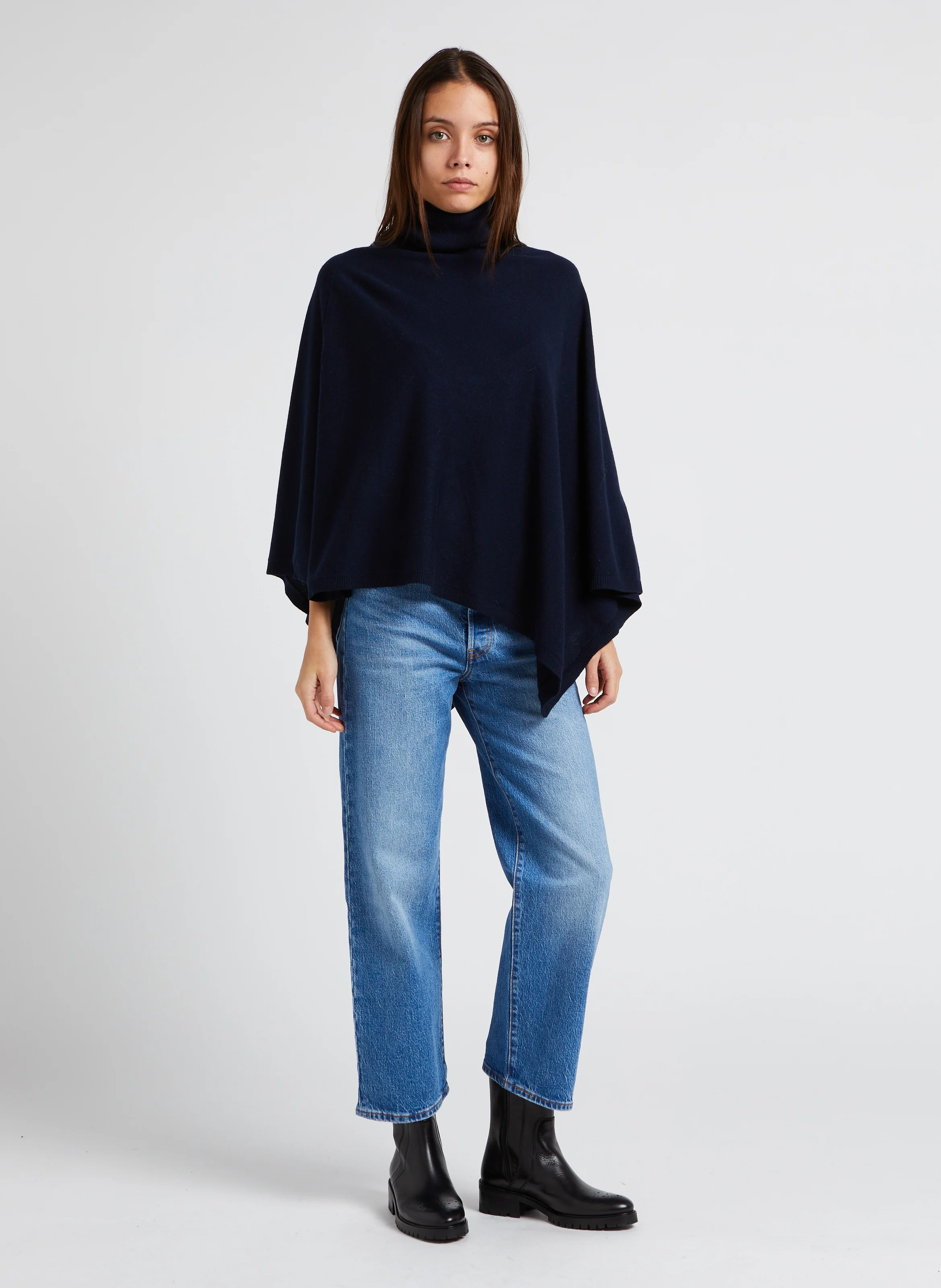BENETT - Bottes en cuir lisse | Noir