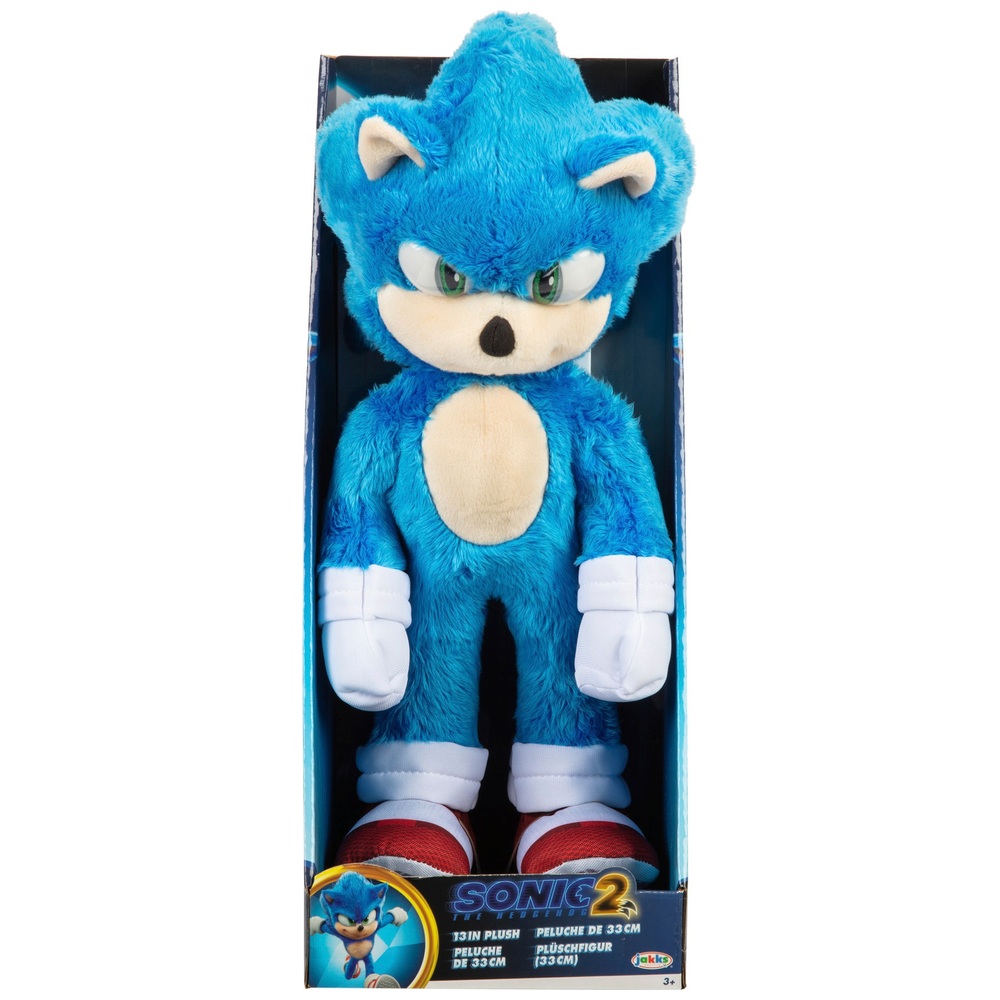 Sonic the Hedgehog 2 Film 33cm Sonic Basic Plüschtier