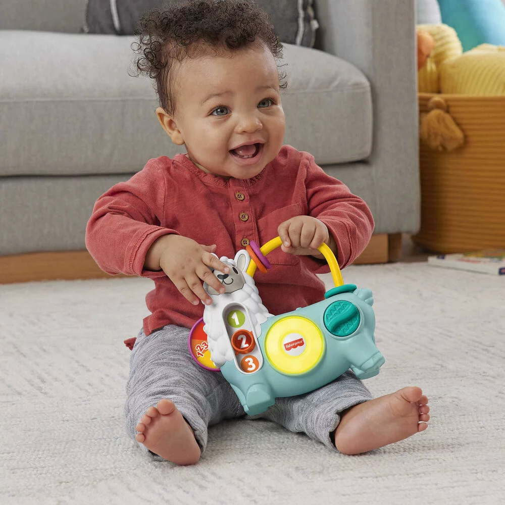 FISHER-PRICE - EMMA LE LAMA - JOUET D'EVEIL