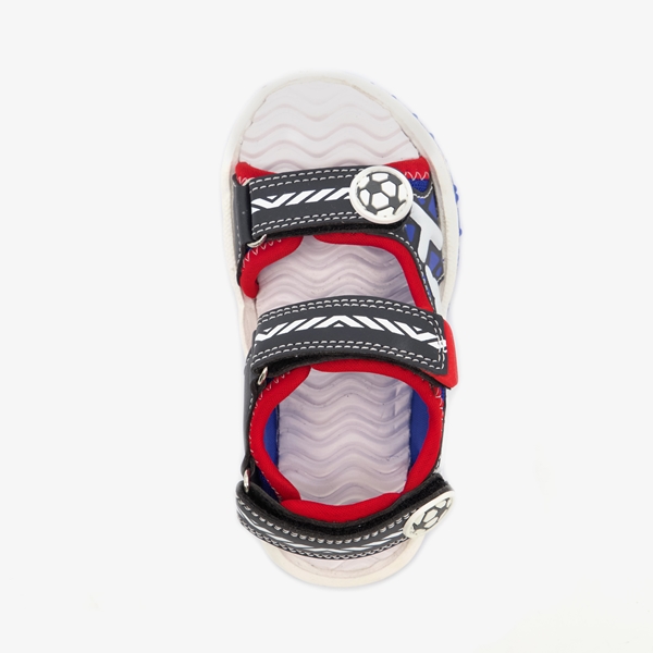 Blue Box jongens sandalen met voetballen