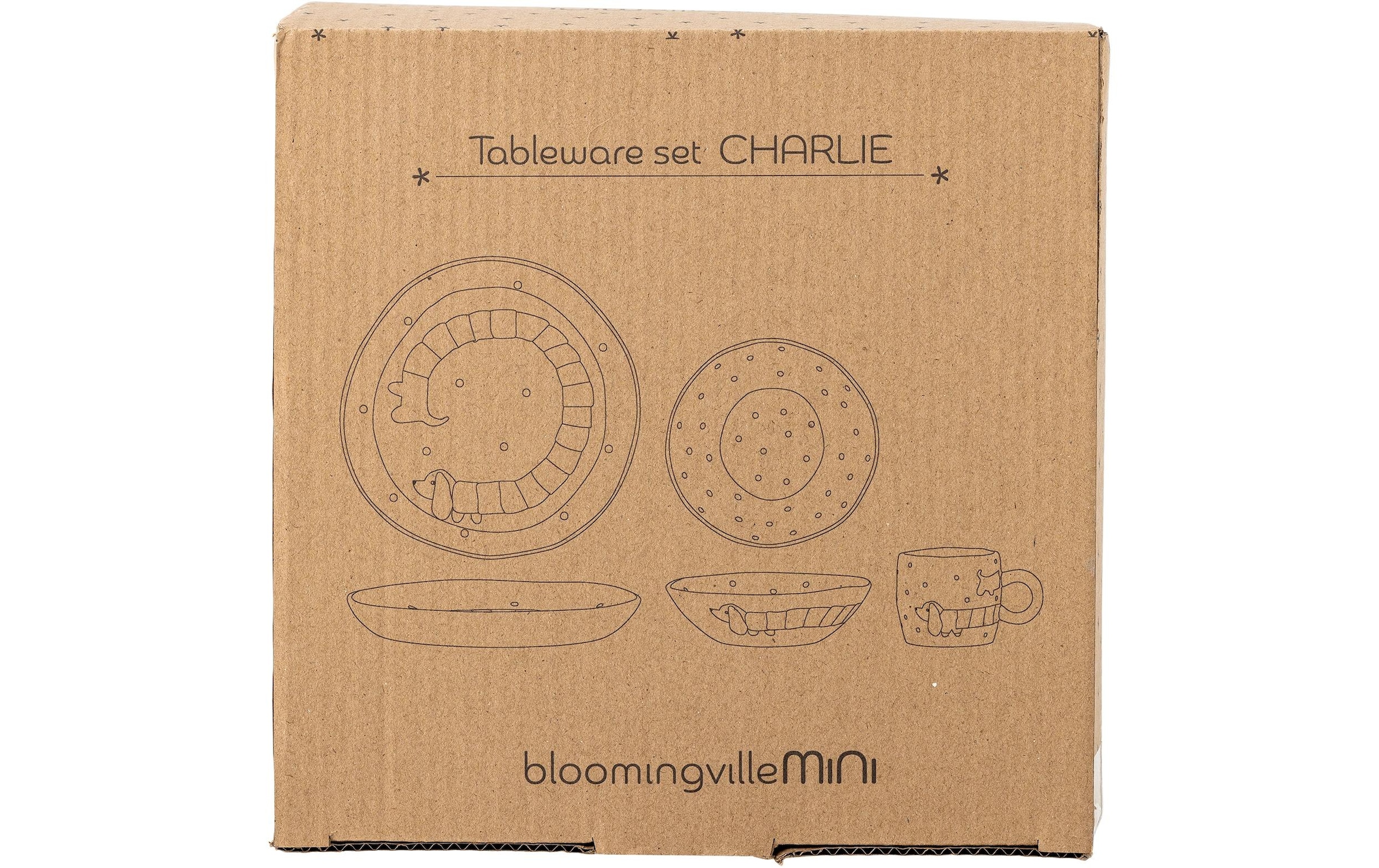 Bloomingville Kindergeschirr-Set »Charlie«