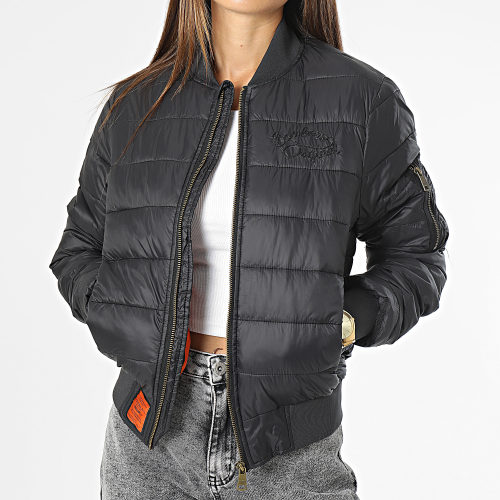 Veste Bomber Femme Dallas Noir