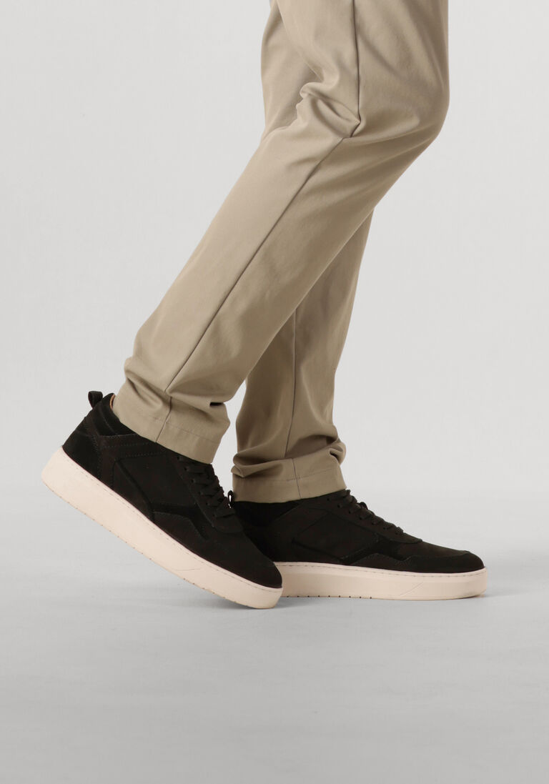 zwarte stefano lauran lage sneakers enzo-65