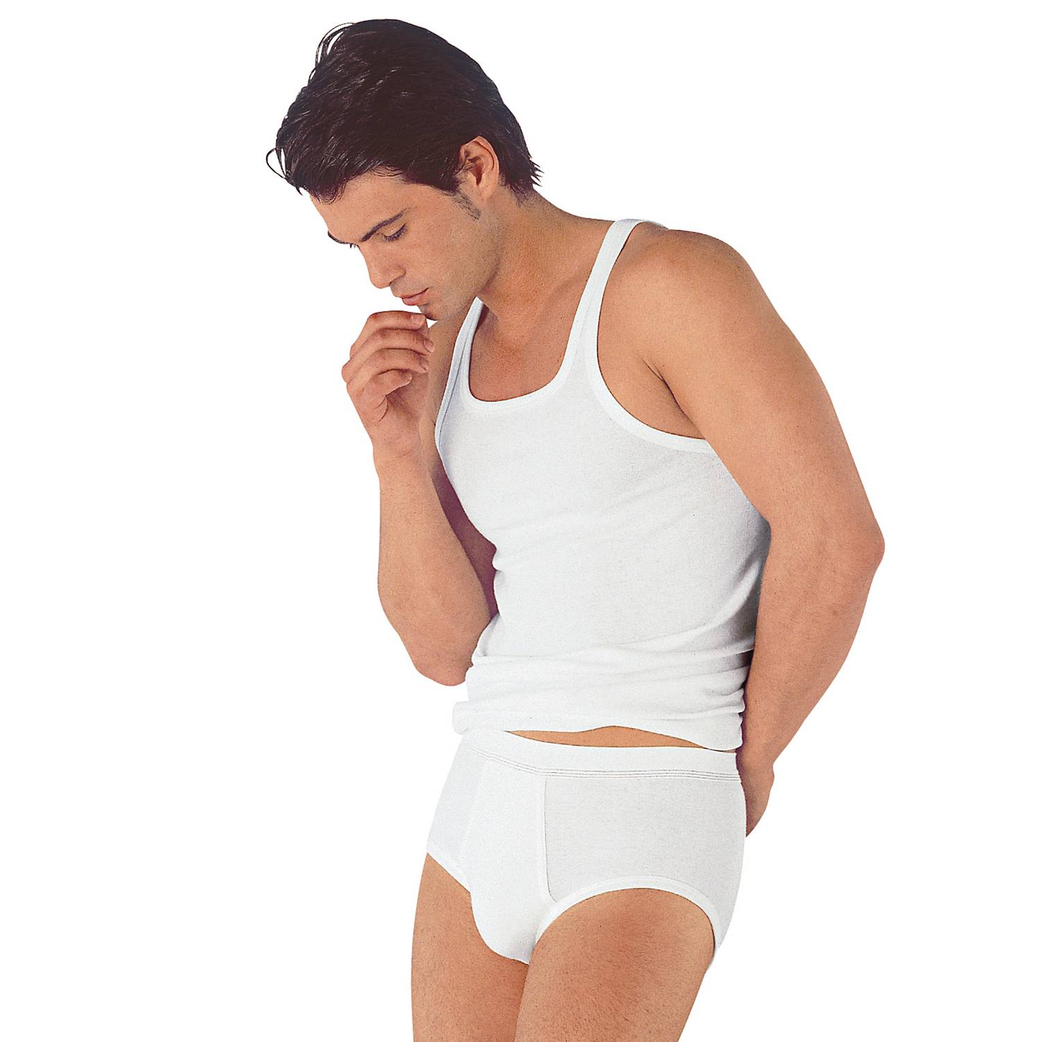 Conta Feinripp Herren-Slip im 4er-Pack