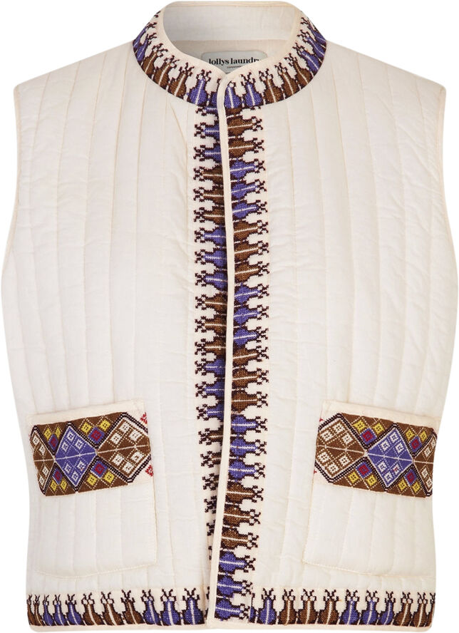 Lollys Laundry CairoLL Vest Creme