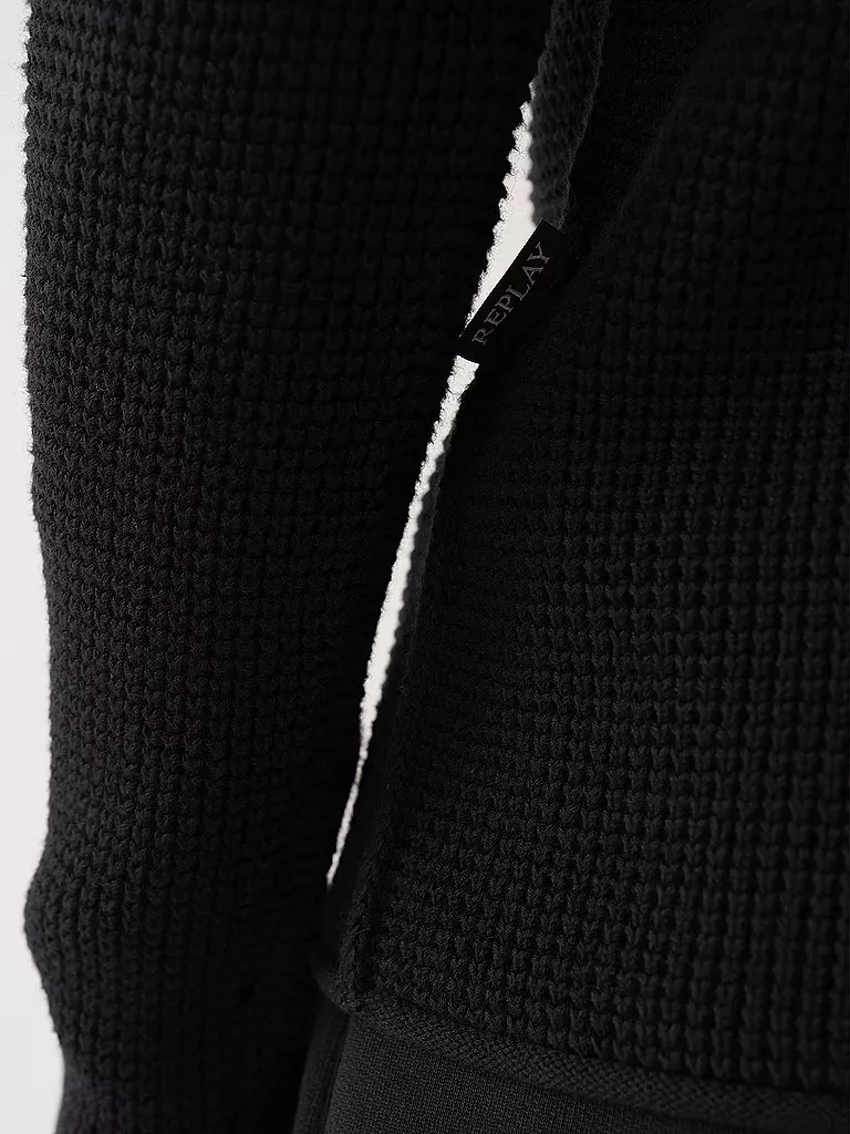 REPLAY Pullover schwarz