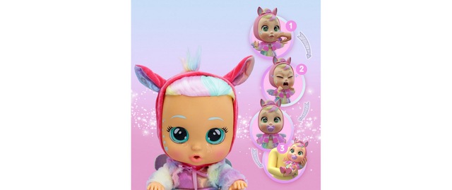 IMC TOYS Anziehpuppe »Cry Babies Dressy Fantasy Hannah 30 cm«