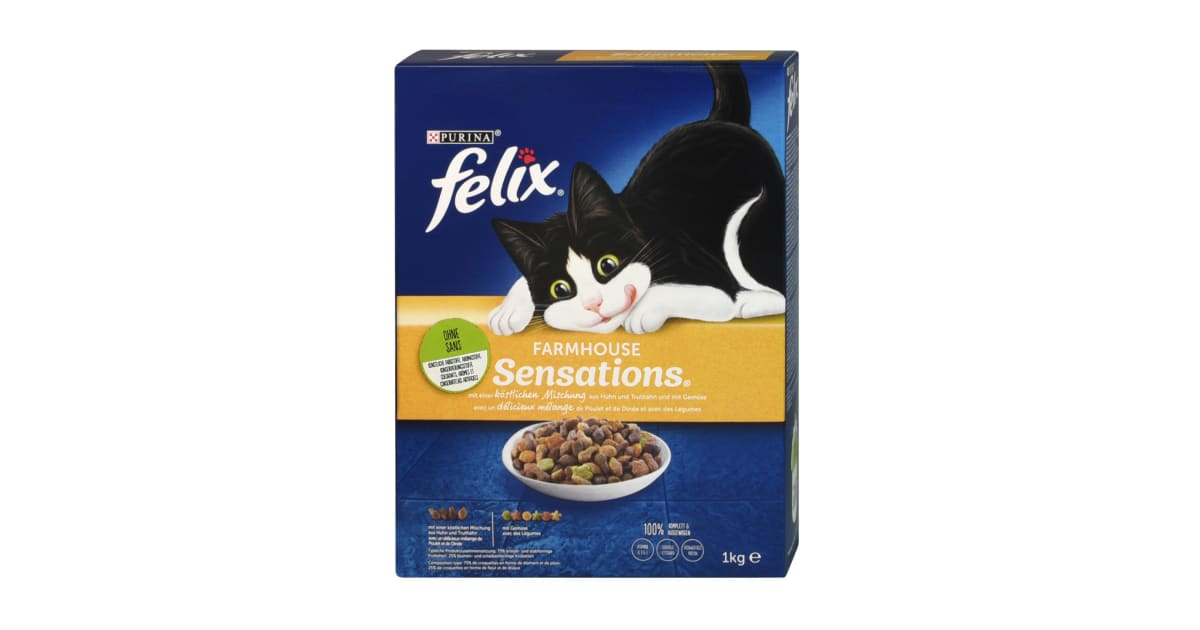 PURINA Felix Sensations Trocken Huhn Truthahn Gemüse