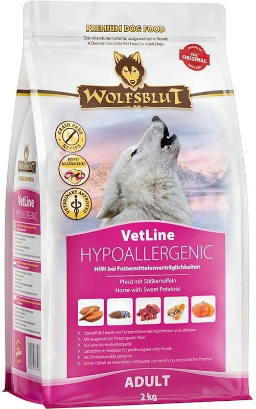 Wolfsblut - VetLine Hypoallergenic - Dieetvoeding - Hypoallergeen - 12kg
