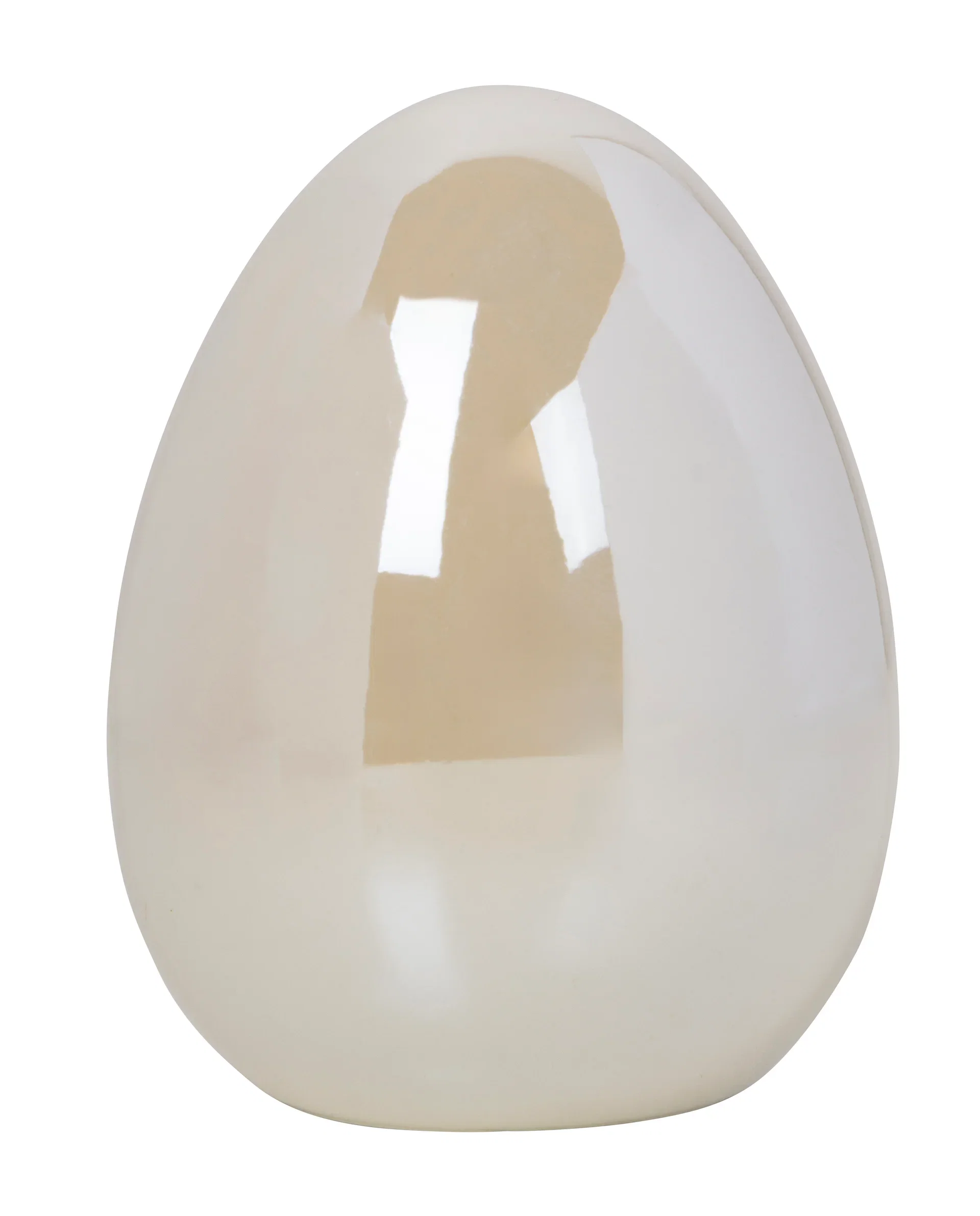 Dekorasjonsegg Opal Høyde 7,5 cm