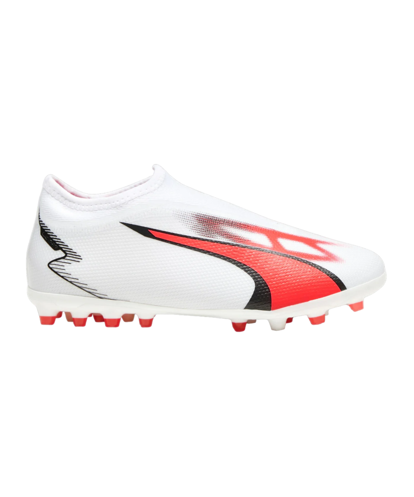 PUMA ULTRA Match LL MG Breakthrough Jr Kids Weiss Rot F01