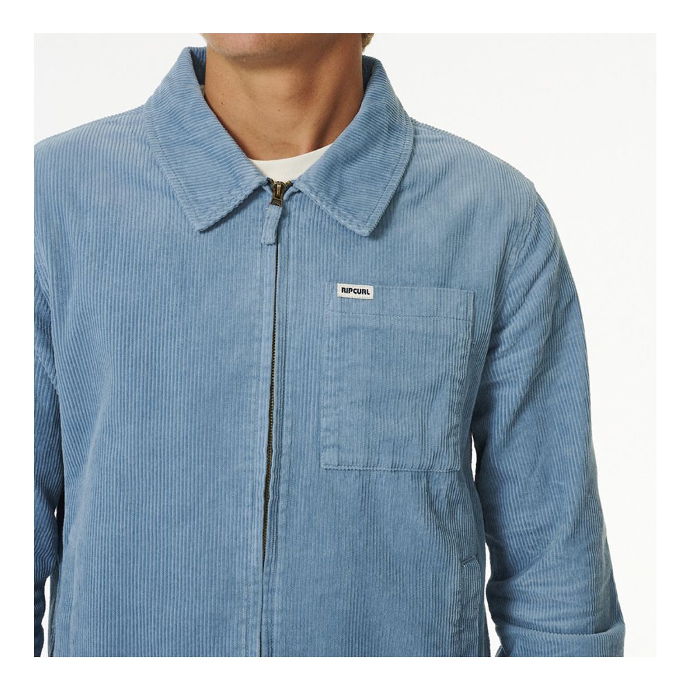 Rip Curl SURF REVIVAL CORD - Veste Homme dusty blue