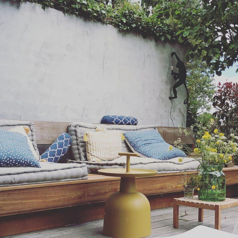 Seletti Monkey Hanging Outdoor wandlamp zwart rechts