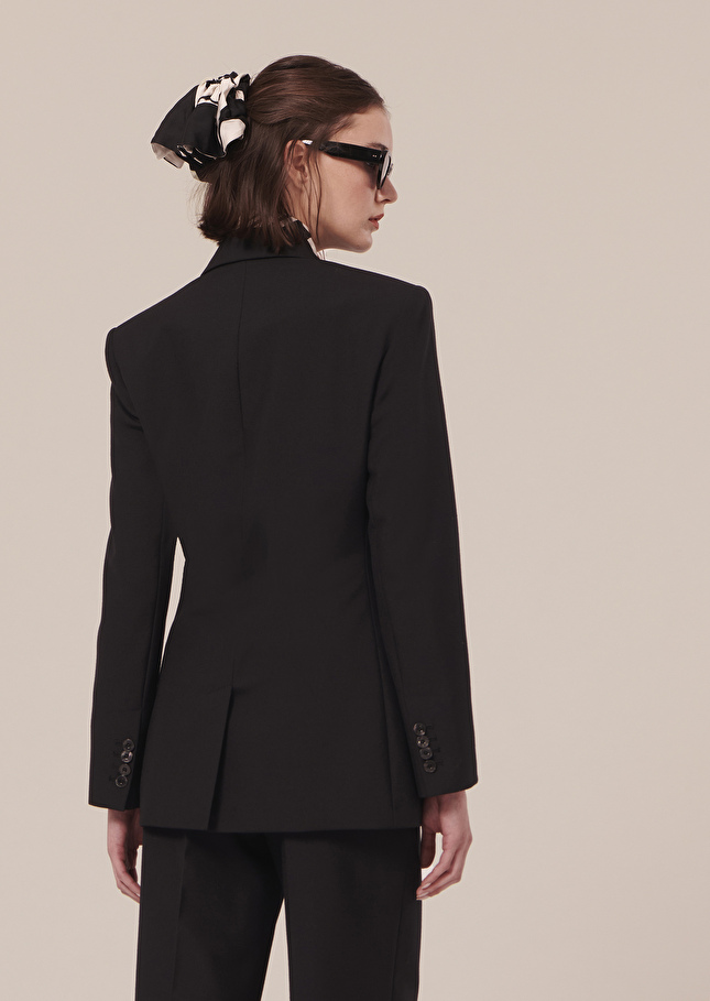 Veste Violanoire en laine froide